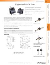 Supports de tube laser - 1