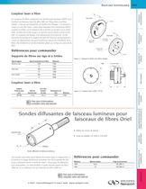 X-Y-Z Support de fibres optiques à brides Oriel - 2