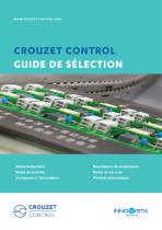 CROUZET CONTROL GUIDE DE SÉLECTION - 1