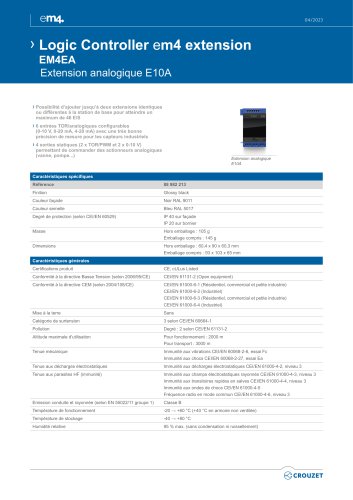 Logic Controller em4 extension