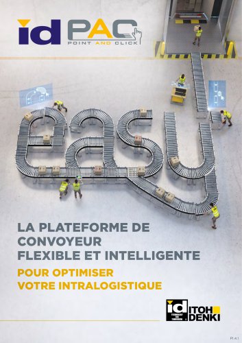 idPAC, LA PLATEFORME DE CONVOYEUR FLEXIBLE ET INTELLIGENTE