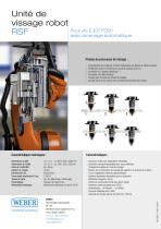 Unité de vissage robot RSF - 2