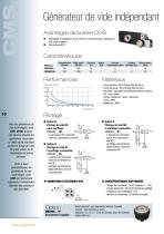 CAISSON À VIDE MODULAIRE, SÉRIE MVG - 10