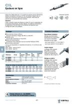 Ejecteurs en ligne, CIL - 1