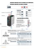 Mini-Pompes À Vide Intégrées Avec ASR (Air Saving Regulator), Série LEM - 8