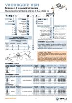 Palonniers à ventouses VACUOGRIP pour le métal, série VGH-VGR - 5