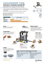 Palonniers à ventouses VACUOGRIP pour le métal, série VGH-VGR - 6