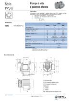 Pompe À Vide À Palettes Sèches, Série PVS - 3