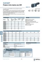 Pompes À Vide Simples Avec Régulateur De Pression, GEMP - 1