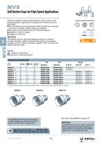 Soft And Flexible Suction Cups, MVS Series