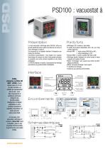 Vacuostat électronique PSD - 2