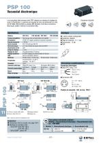 Vacuostat Électronique, Série PSP100 - 1