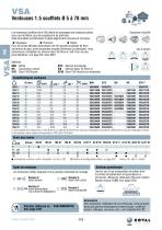 Ventouses 1,5 Soufflets Ø 5 À 78 Mm, Série VSA - 1