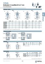 Ventouses 2.5 Soufflets Ø 5 À 7 Mm, Série VSG - 2