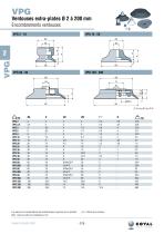 Ventouses Extra-plates Ø 2 à 200 mm, série VPG - 7