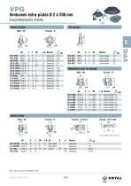 Ventouses Extra-plates Ø 2 à 200 mm, série VPG - 8