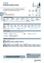 Ventouses Grandes Courses, Série VSD - 1