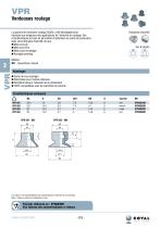 Ventouses routage, série VPR - 1