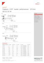 LVDT AC/AC Série SX12C/K/W - 2