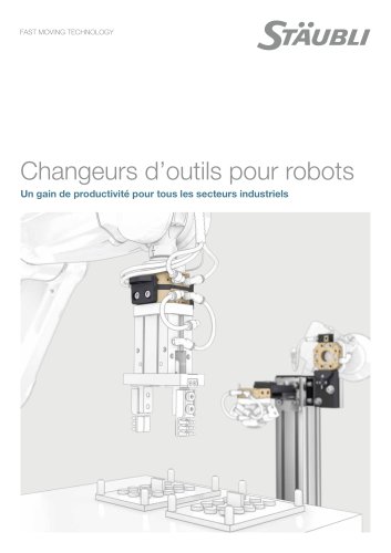 Changeurs d&rsquo;outils pour robots