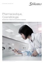 Pharmacie, biotechnologie, cosmétologie Connexion des lignes de fluides - 1