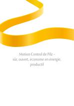 Brochure Pilz Motion Control (PMC) - 2