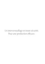 Interverrouillages de sécurité - 2