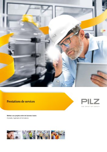 Prestations de services de Pilz