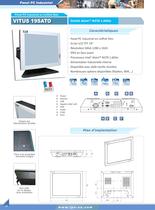 Panel Pc industriel en coffret Slim - 11