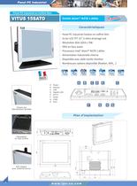 Panel Pc industriel en coffret Slim - 3