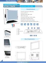 Panel Pc industriel en coffret Slim - 7