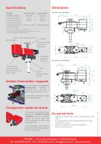 Autonomic - Appareil à tarauder sous presse "ecoline" - 2