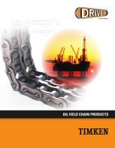 Timken Drives Oil Field Chain Catalog