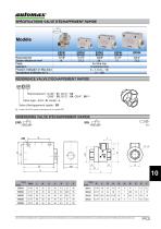 Auxiliaire de raccordement pneumatique DM - 2