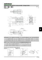 Pince pneumatique guidage à bille HFE - 2