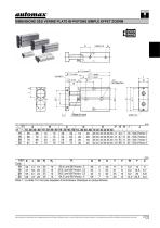 VERIN PLAT BI-PISTONS ZCBDM - 9