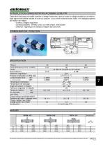 Vérin rotatif à crémaillère YRT - 1