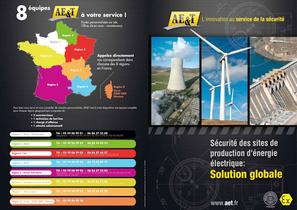 Sécurité des sites de production d'énergie électrique - 1