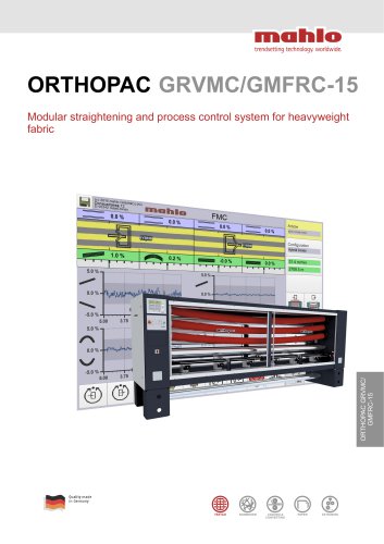 Orthopac GRVMC - Heavy duty weft straightener
