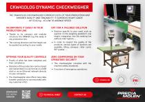 CKW410LOG DYNAMIC CHECKWEIGHER