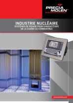 INDUSTRIE NUCLÉAIRE SySTèmES DE  pESAgE  poUR ChAqUE ÉTapE DE LA ChAîNE DU CombUSTIbLE - 1