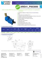 Pompe à cylindre fixe XRE41 - 1