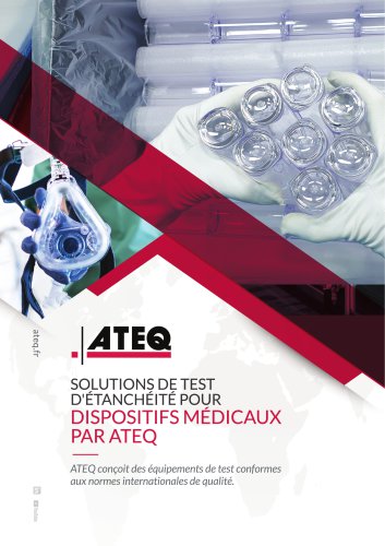 APPLICATIONS MEDICALES TEST D'ETANCHEITE