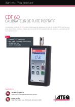 Calibrateur de fuite : CDF60 - 1