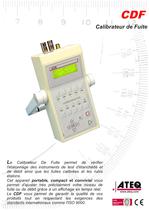 Calibrateur de Fuites pour testeur étanchéité - 1