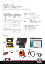 Milliohmmètre - mesure de métallisation AX6000 - 2