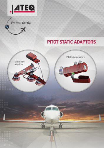 Pitot static adaptors