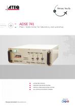 Pitot static tester - ADSE 741