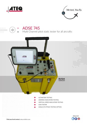 PITOT STATIC TESTER - ADSE 745