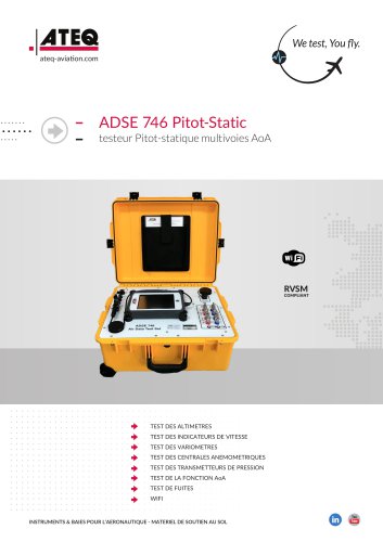 Testeur pitot static - ADSE 746